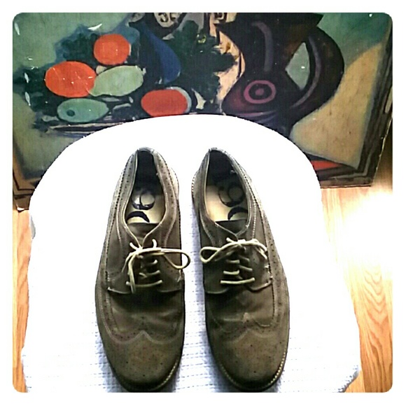 Men's Nordstroms 1901 leather oxfords - Picture 1 of 8